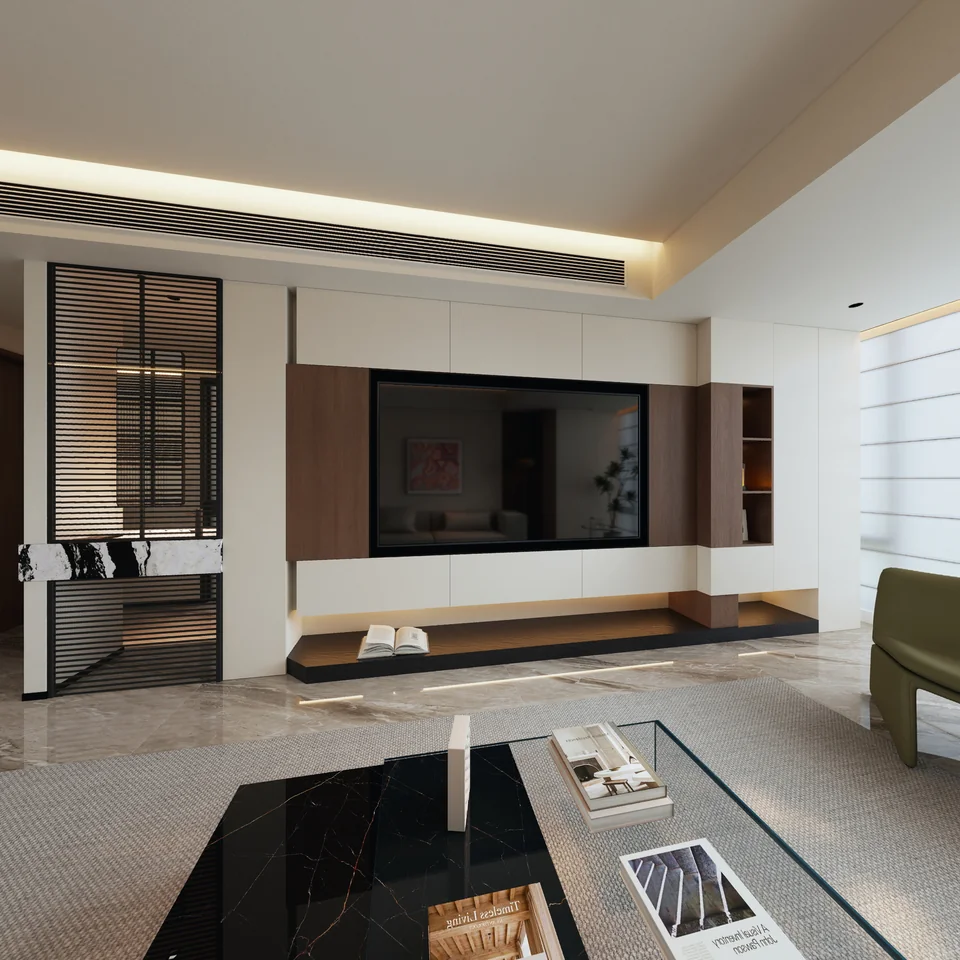 Quiet Gallery Residence design visualization