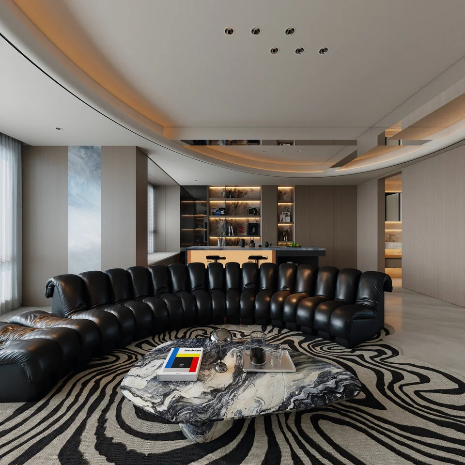 Gallery Loft Residence design visualization