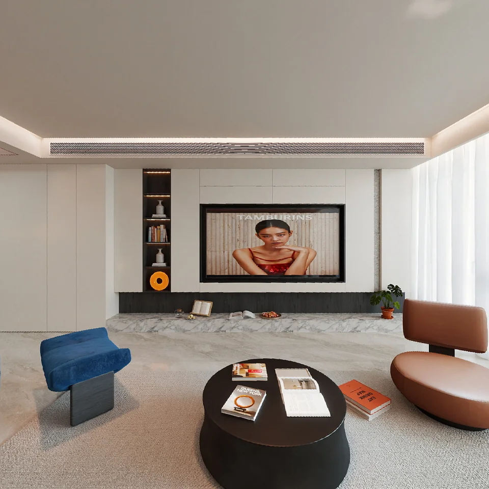 Artful Townhouse design visualization