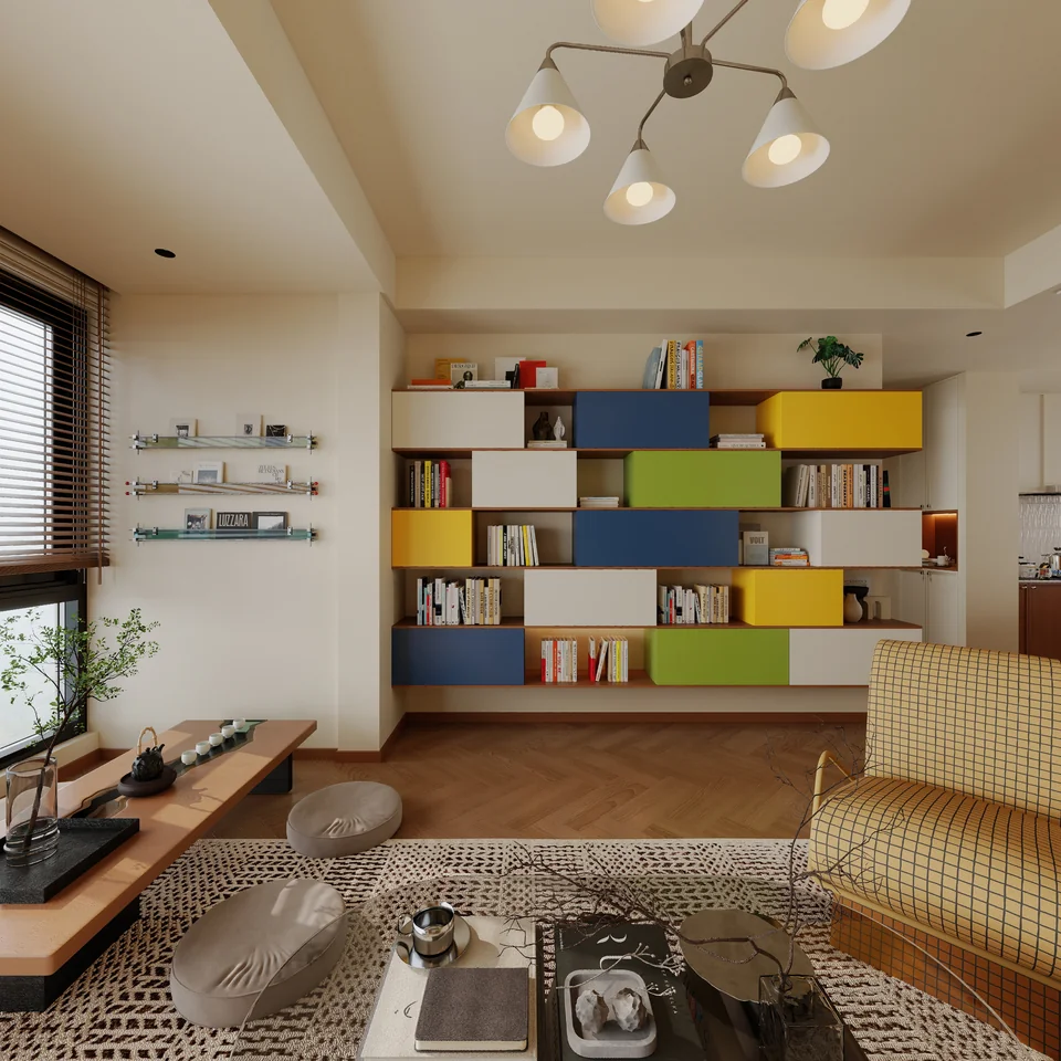 Creative Family Residence design visualization