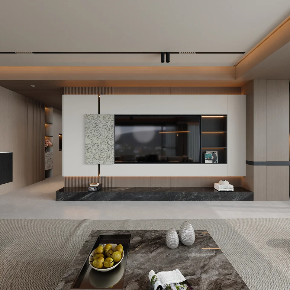 Skyline Luxe Residence design visualization