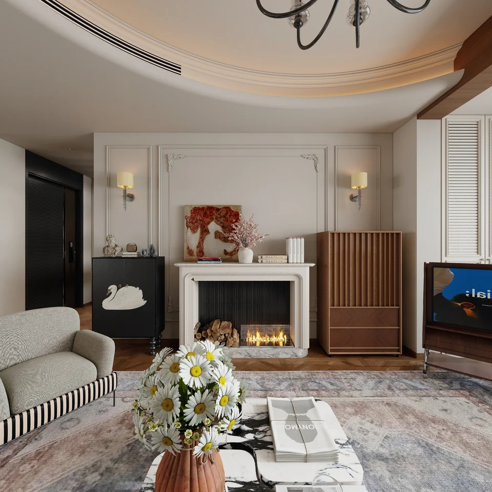 Contemporary Heritage Home design visualization
